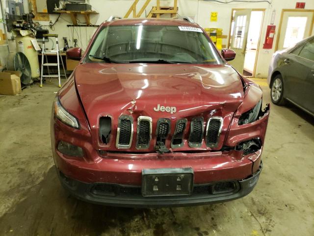 1C4PJMCS7EW247245 - 2014 JEEP CHEROKEE L RED photo 5