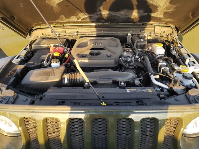 1C4GJXAN8MW722897 - 2021 JEEP WRANGLER S GREEN photo 7