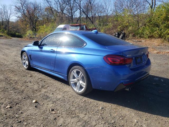 WBA4W5C06LFJ86635 - 2020 BMW 430XI BLUE photo 3