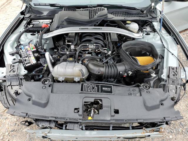 1FA6P8R03M5550802 - 2021 FORD MUSTANG MA GRAY photo 11