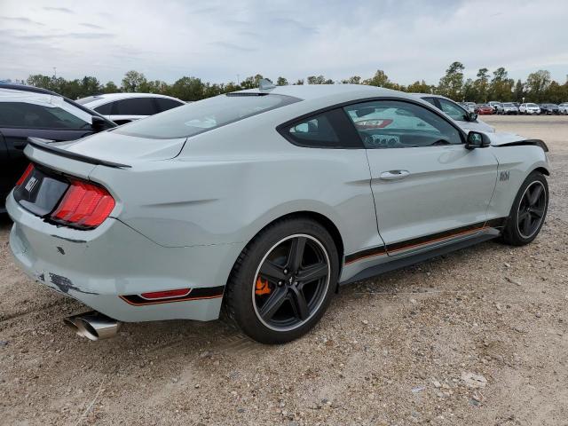 1FA6P8R03M5550802 - 2021 FORD MUSTANG MA GRAY photo 3