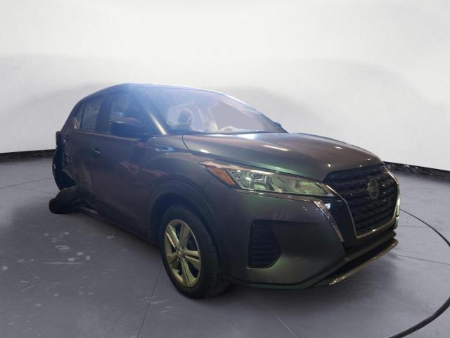 3N1CP5BV2ML488698 - 2021 NISSAN KICKS S GRAY photo 1