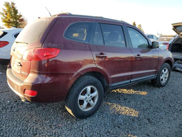 5NMSG13D27H075351 - 2007 HYUNDAI SANTA FE G MAROON photo 3