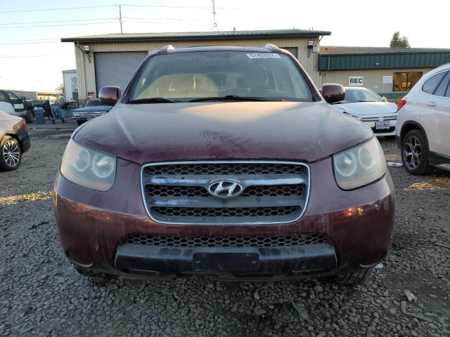 5NMSG13D27H075351 - 2007 HYUNDAI SANTA FE G MAROON photo 5