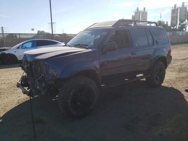 5N1ED28T33C645616 - 2003 NISSAN XTERRA SE BLUE photo 1