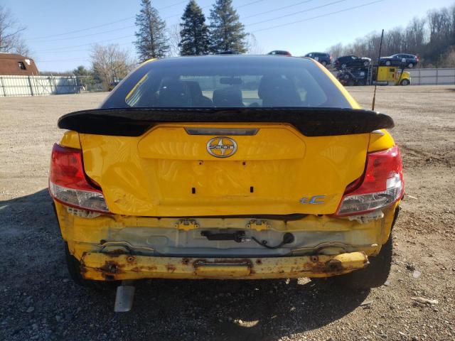 JTKJF5C7XC3024441 - 2012 TOYOTA SCION TC YELLOW photo 6