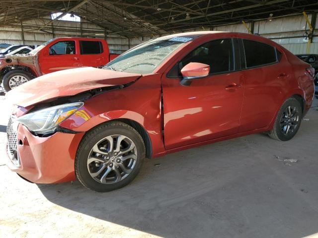 3MYDLBYV7KY527838 - 2019 TOYOTA YARIS L RED photo 1