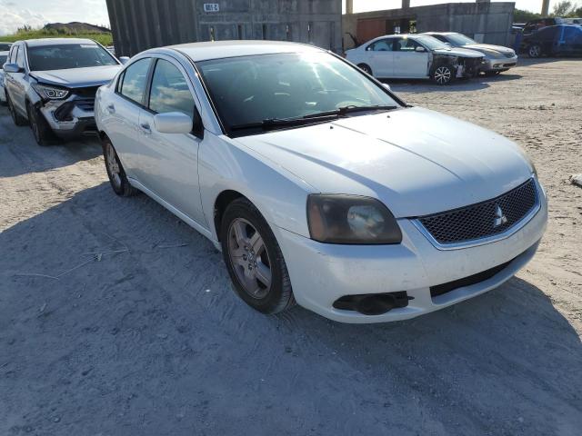 4A32B2FF1BE017600 - 2011 MITSUBISHI GALANT WHITE photo 1