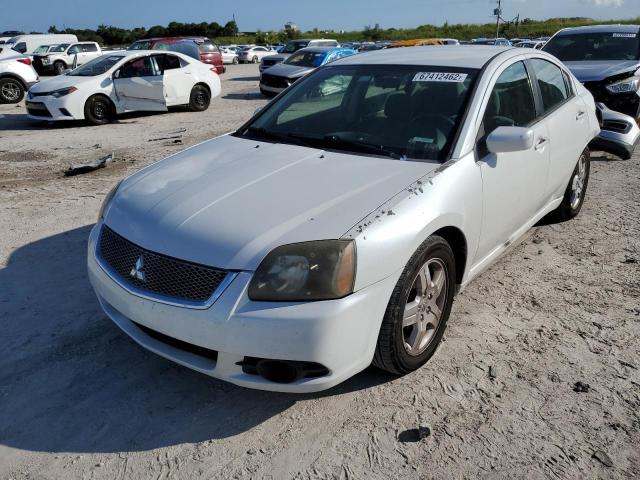 4A32B2FF1BE017600 - 2011 MITSUBISHI GALANT WHITE photo 2