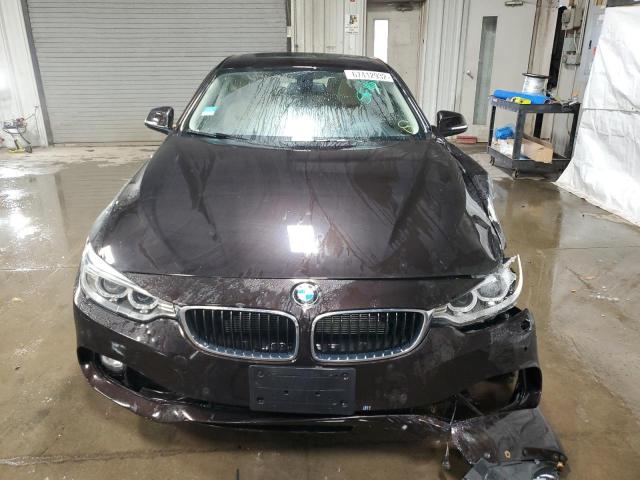 WBA3N5C59EF717419 - 2014 BMW 428 XI PURPLE photo 5