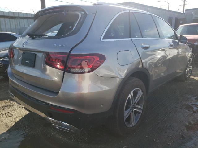 W1N0G8EB2MF868601 - 2021 MERCEDES-BENZ GLC 300 4M SILVER photo 4