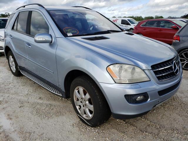 4JGBB22E77A200641 - 2007 MERCEDES-BENZ ML 320 CDI BLUE photo 1