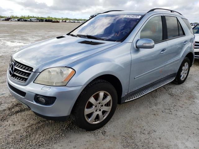 4JGBB22E77A200641 - 2007 MERCEDES-BENZ ML 320 CDI BLUE photo 2