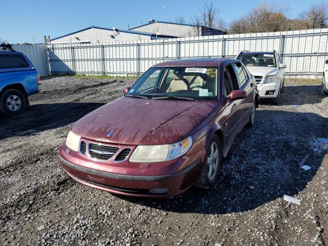 YS3ED49A543013918 - 2004 SAAB 9-5 ARC MAROON photo 2