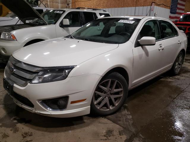 3FAHP0CG3CR417050 - 2012 FORD FUSION SEL WHITE photo 1