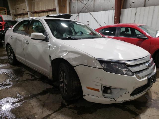 3FAHP0CG3CR417050 - 2012 FORD FUSION SEL WHITE photo 4