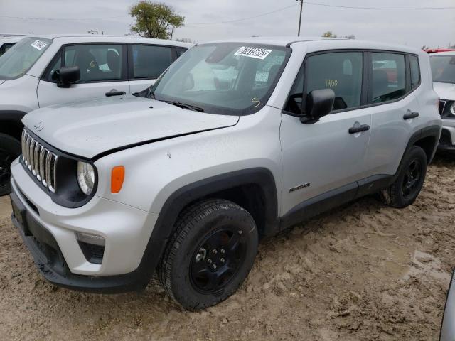 ZACNJDAB7MPN15083 - 2021 JEEP RENEGADE S Gümüş foto 1