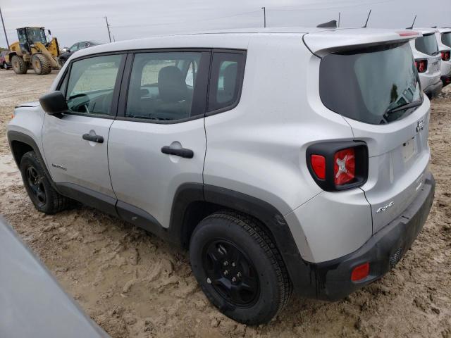 ZACNJDAB7MPN15083 - 2021 JEEP RENEGADE S SILVER photo 2