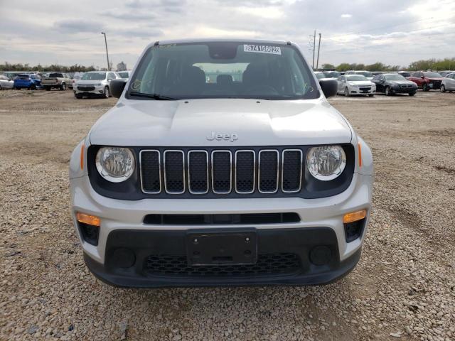 ZACNJDAB7MPN15083 - 2021 JEEP RENEGADE S SILVER photo 5