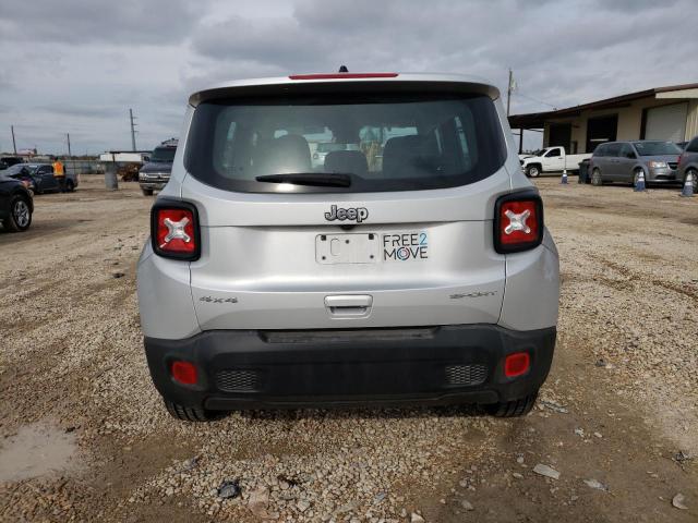 ZACNJDAB7MPN15083 - 2021 JEEP RENEGADE S Gümüş foto 6