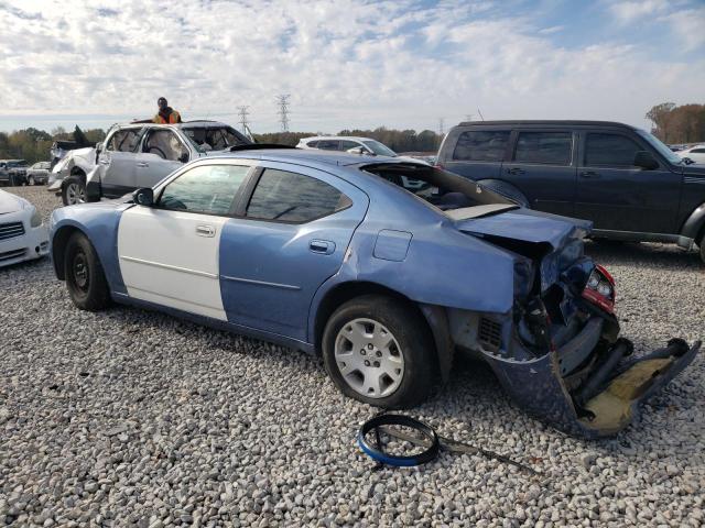 2B3KA43G37H730207 - 2007 DODGE CHARGER SE BLUE photo 2