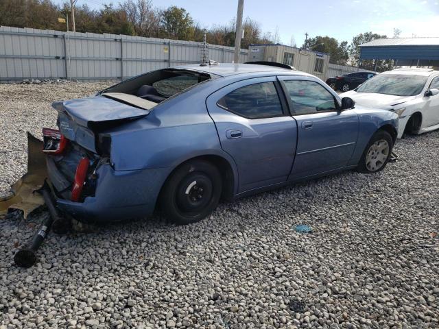 2B3KA43G37H730207 - 2007 DODGE CHARGER SE BLUE photo 3