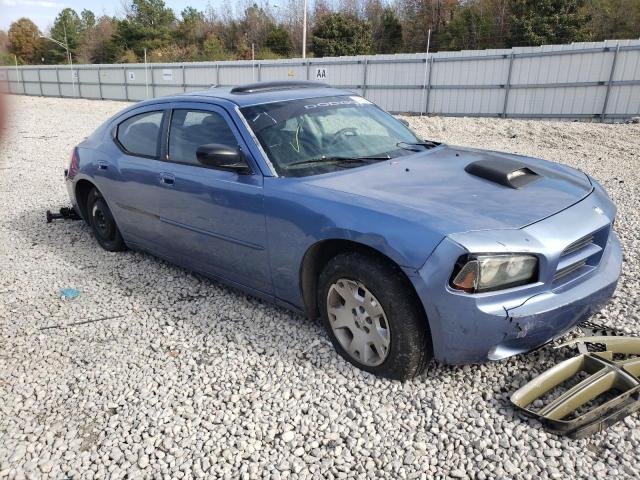 2B3KA43G37H730207 - 2007 DODGE CHARGER SE BLUE photo 4