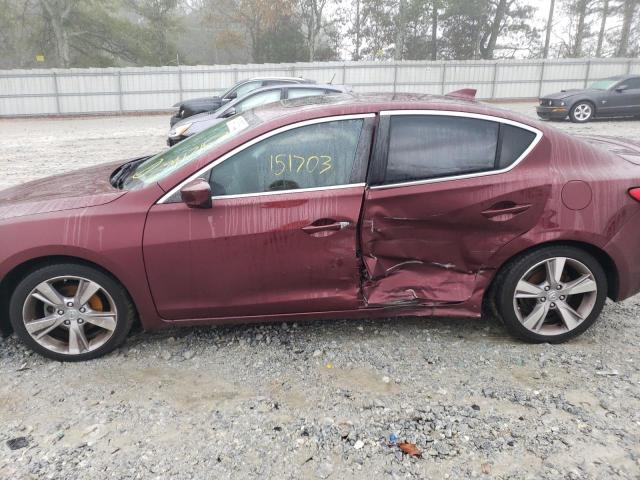 19VDE1F55DE005079 - 2013 ACURA ILX 20 PRE BURGUNDY photo 9