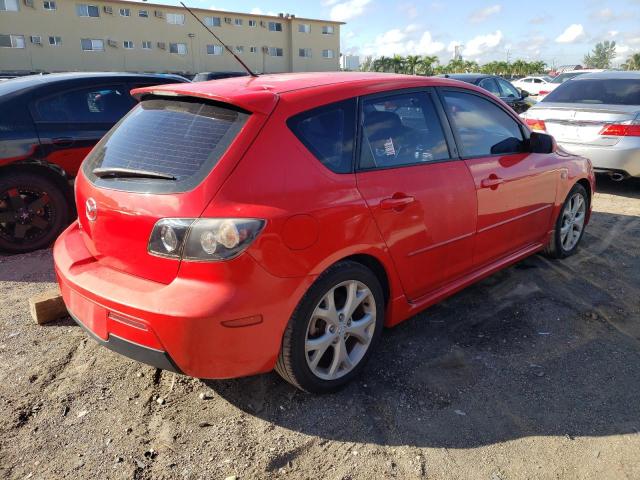 JM1BK343071690605 - 2007 MAZDA 3 HATCHBAC RED photo 3