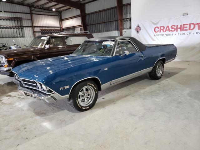 136809B357583 - 1969 CHEVROLET EL CAMINO BLUE photo 1