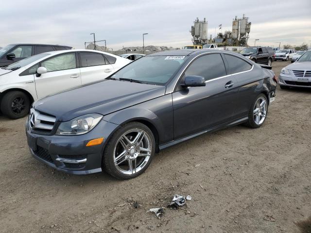 WDDGJ4HB6DF976978 - 2013 MERCEDES-BENZ C250 GRAY photo 1