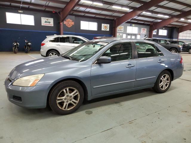 1HGCM56397A200106 - 2007 HONDA ACCORD SE BLUE photo 1