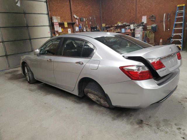 1HGCR2F8XDA233753 - 2013 HONDA ACCORD EXL SILVER photo 2