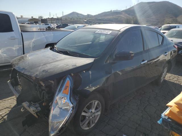 3N1CN7AP4FL814542 - 2015 NISSAN VERSA S AU BLACK photo 2