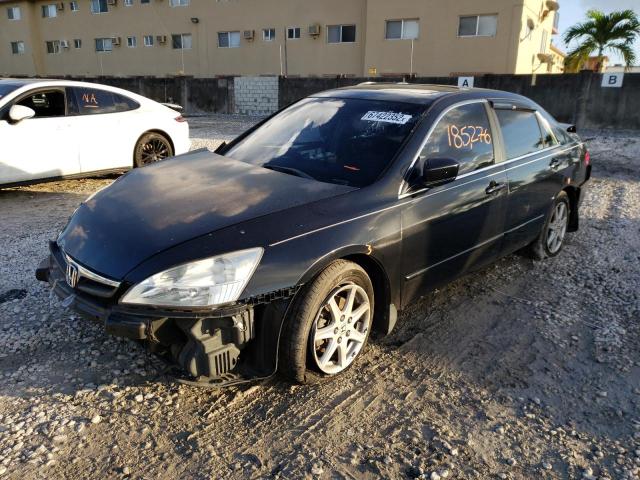 1HGCM66594A062649 - 2004 HONDA ACCORD DX BLACK photo 2