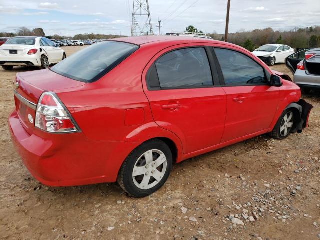 KL1TD56E99B357946 - 2009 CHEVROLET AVEO LS 红色 照片 3