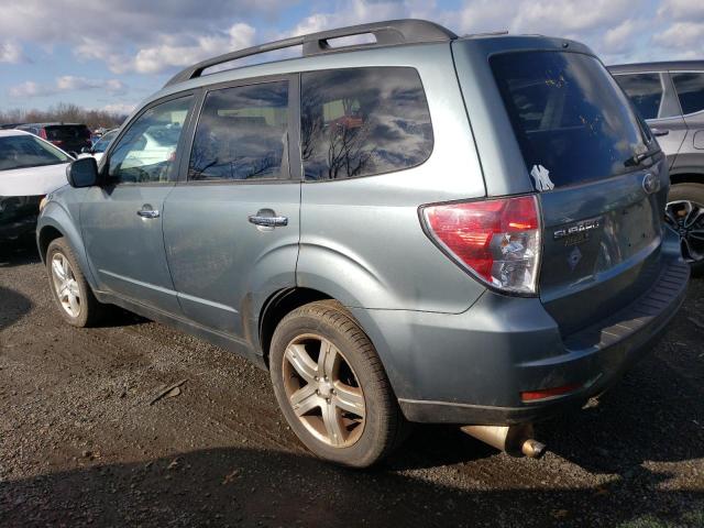 JF2SH63669H746778 - 2009 SUBARU FORESTER 2 GREEN photo 2