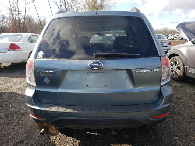 JF2SH63669H746778 - 2009 SUBARU FORESTER 2 GREEN photo 6