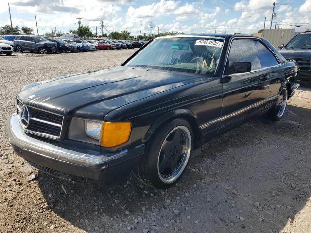 WDBCA43A1CB001087 - 1982 MERCEDES-BENZ 380 SEC BLACK photo 1