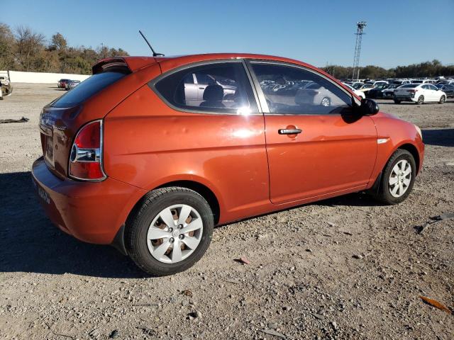 KMHCM36C09U111928 - 2009 HYUNDAI ACCENT ORANGE photo 3