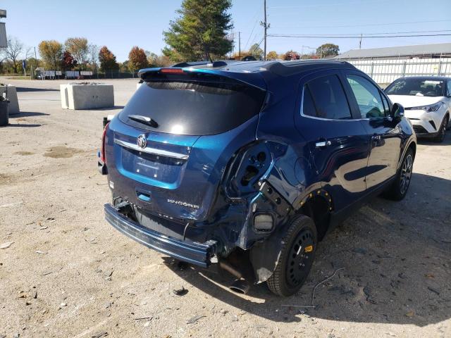 KL4CJ1SB0KB732757 - 2019 BUICK ENCORE SPO BLUE photo 4