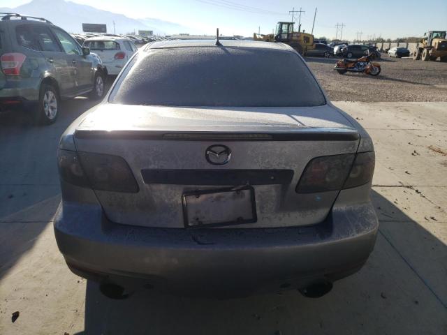 JM1GG12L671108280 - 2007 MAZDA SPEED 6 GRAY photo 6