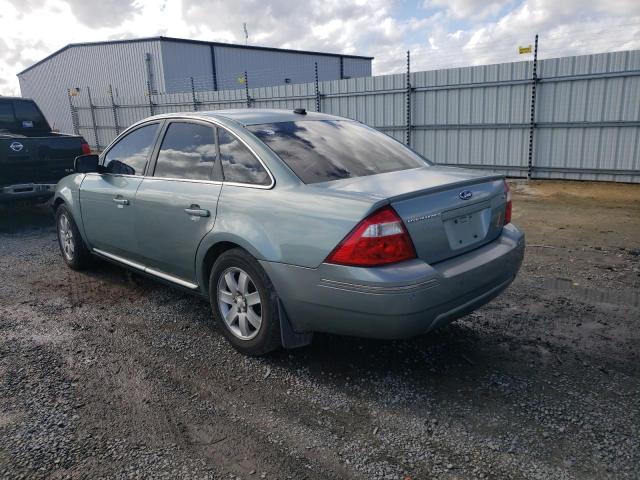 1FAHP24187G140902 - 2007 FORD FIVE HUNDR GREEN photo 3