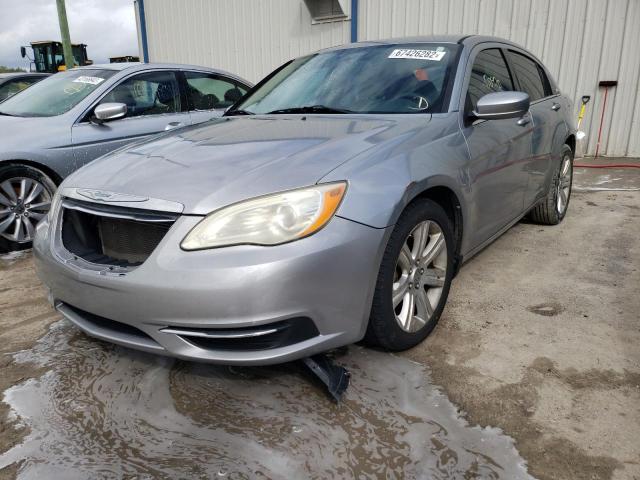 1C3CCBAB2DN762291 - 2013 CHRYSLER 200 LX SILVER photo 2