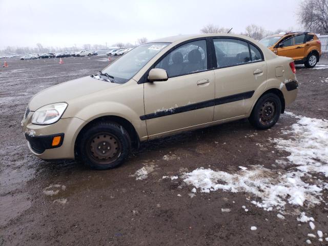 KNADE223796488795 - 2009 KIA RIO BASE GOLD photo 1