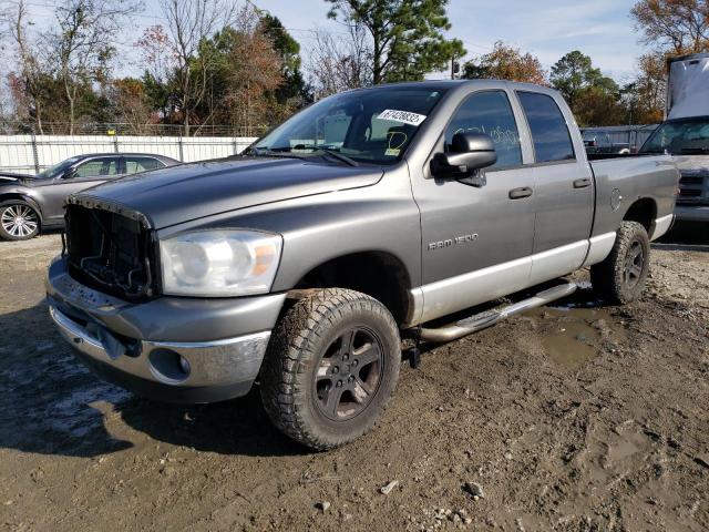 1D7HU18P87S104304 - 2007 DODGE RAM 1500 S GRAY photo 1