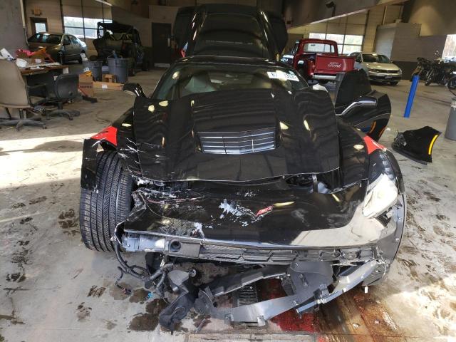 1G1YZ2D71H5113362 - 2017 CHEVROLET CORVETTE G BLACK photo 5