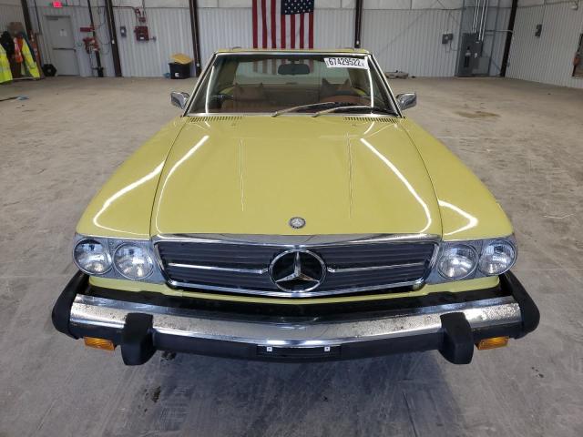 10704412022665 - 1975 MERCEDES-BENZ 450 SL YELLOW photo 5