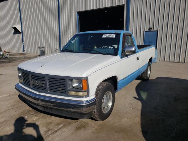 1GTEC14Z1ME538551 - 1991 GMC SIERRA1500 TWO TONE photo 2