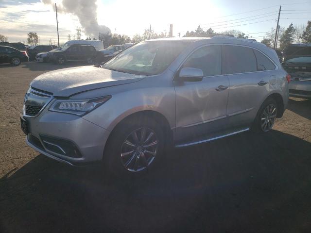 5FRYD4H83EB012160 - 2014 ACURA MDX ADVANC GRAY photo 1